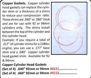 0151 / Copper Gaskets 